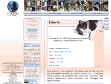 Tablet Screenshot of le-chat-libre.com